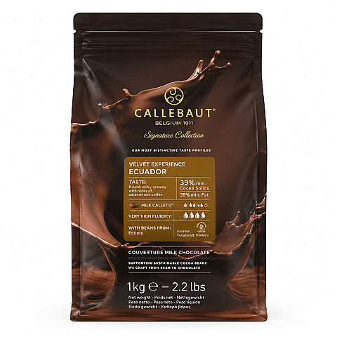 CALLEBAUT ORGINAL CHOCOLATE VELVET ECUADOR-1 KG - 1
