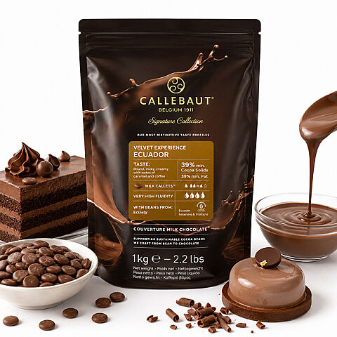 CALLEBAUT ORGINAL CHOCOLATE VELVET ECUADOR-1 KG - 2