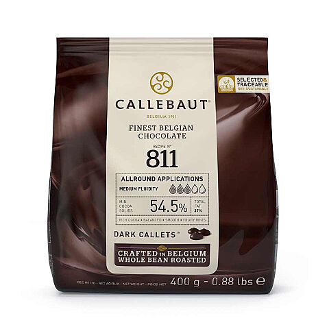 CALLEBAUT DROP 400 GR 3'LÜ PAKET ( BEYAZ-BİTTER RUBY 400 GR) - 3