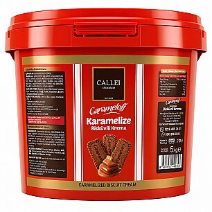 CALLEI GURME KARAMELİZE BİSKÜVİ KREMASI 5 KG - CALLEI