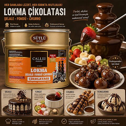 CALLEI LOKMA ŞELALE SÜTLÜ 10 KG - 2