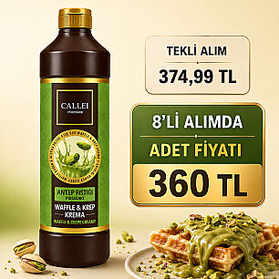 CALLEI WAFFLE SOS ANTEPFISTIKLI 1 KG 
