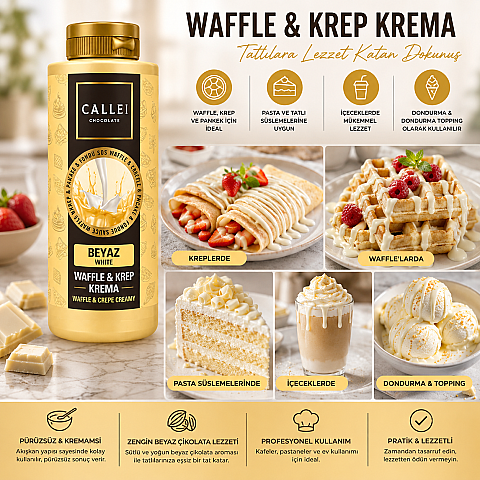 CALLEI WAFFLE SOS BEYAZ 300 GR - 2