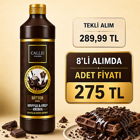 CALLEI WAFFLE SOS BİTTER 1 KG - 1
