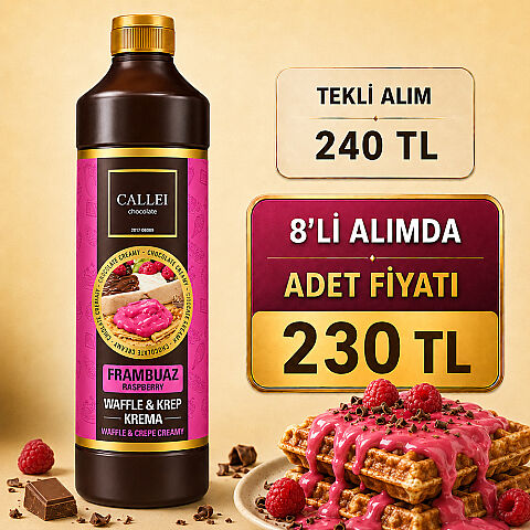 CALLEI WAFFLE SOS FRAMBUAZ 1 KG - 1