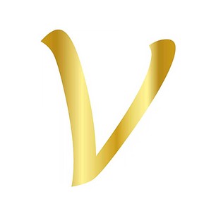 CESİL PLEKSİ ÇUBUKSUZ ALFABE 6 CM ALTIN-V - CESİL