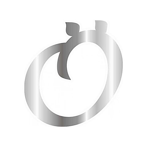 CESİL PLEKSİ ÇUBUKSUZ ALFABE 6 CM GÜMÜŞ - Ö