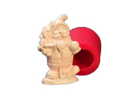 CESİL SİLİKON KALIP 3D NOEL BABA 11*11 CM