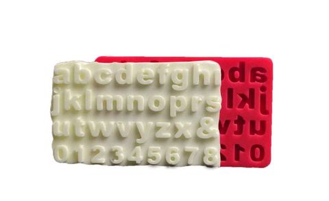 CESİL SİLİKON KALIP - ALFABE SET (6,5*10,5CM)