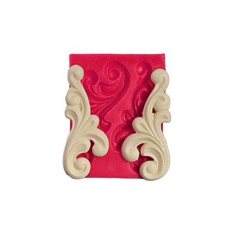CESİL SİLİKON KALIP - ÇİFTLİ BORDÜR (12*9CM)