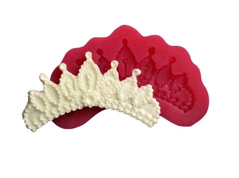 CESİL SİLİKON KALIP - CUPCAKE ÜSTÜ TAÇ (10*4CM)