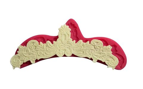 CESİL SİLİKON KALIP DANTEL BORDÜR-2 22*7 CM