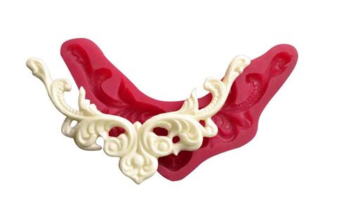 CESİL SİLİKON KALIP - DANTEL BORDÜR - 3 (14*4 CM)
