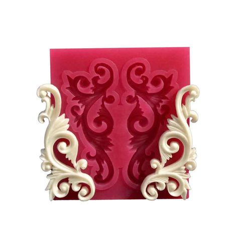 CESİL SİLİKON KALIP - DEKOR NO : 12 (5*6CM)