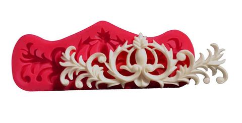 CESİL SİLİKON KALIP DEKOR NO:7 14,5*5,5 CM