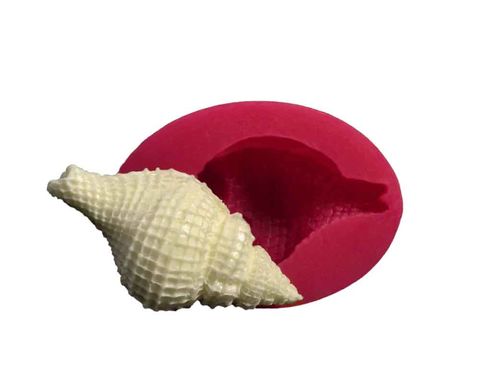 CESİL SİLİKON KALIP - DENİZ KABUĞU - 4 (6,5*3,5CM)