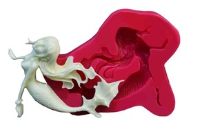 CESİL SİLİKON KALIP - DENİZKIZI (7*5,5CM) - CESİL