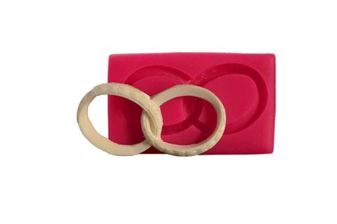 CESİL SİLİKON KALIP - DEV ALYANSLAR (7*4,5CM)