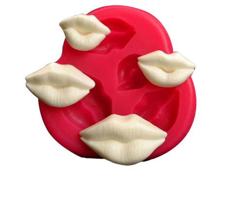 CESİL SİLİKON KALIP - DUDAKLAR - 2 (9*9CM)