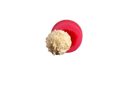 CESİL SİLİKON KALIP - GÜLLÜ TOP (4*4CM)