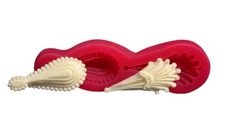 CESİL SİLİKON KALIP - İKİLİ BORDÜR (2,5*9CM)