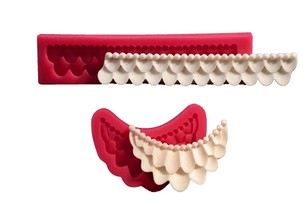 CESİL SİLİKON KALIP - İKİLİ BORDÜR SET (8*3,5 CM) - CESİL