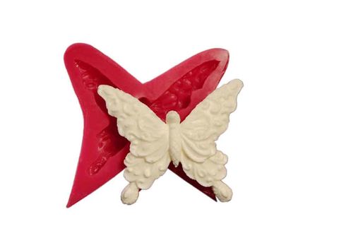 CESİL SİLİKON KALIP - KELEBEK (9*8CM)