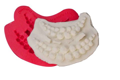 CESİL SİLİKON KALIP - KOLYE BORDÜR (8*5CM)