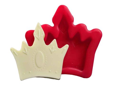 CESİL SİLİKON KALIP - KRALİÇE TACI (8*7,5CM)
