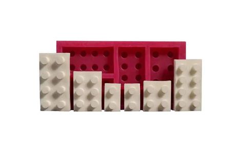 CESİL SİLİKON KALIP - LEGOLAR (6*10 CM)