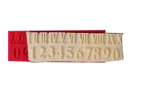 CESİL SİLİKON KALIP - ROMA RAKAMLARI (16*5 CM)