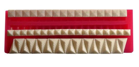 CESİL SİLİKON KALIP - ÜÇLÜ BORDÜR - 2 (20*6,5CM)