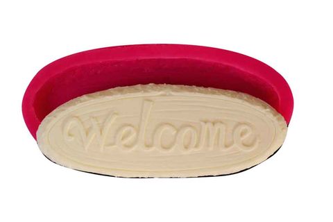CESİL SİLİKON KALIP - WELCOME PANO (13,5*5 CM)