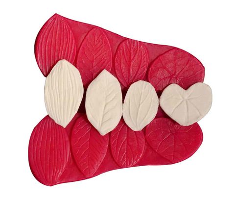 CESİL SİLİKON KALIP - YAPRAK MODELLEME (2,5*3CM)