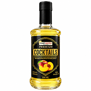 CHEF MASTER ŞEFTALİ AROMALI KOKTEYL ŞURUBU 300 ML - CHEF MASTER