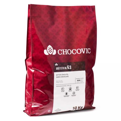 CHOCOVİC BİTTER PUL KUVERTÜR 10 KG