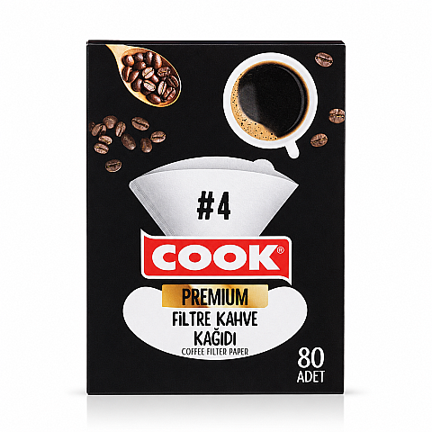 COOK PREMİUM FİLTRE KAHVE KAĞIDI 80 Lİ - 1