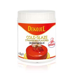 DEKOJEL ÇİLEK SOĞUK PASTA JELİ 1 KG - OVALETTE