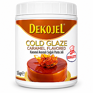DEKOJEL KARAMEL SOĞUK PASTA JELİ 1 KG - OVALETTE