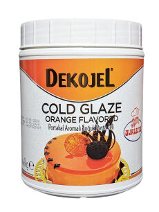 DEKOJEL PORTAKAL SOĞUK PASTA JELİ 1 KG - DEKOJEL