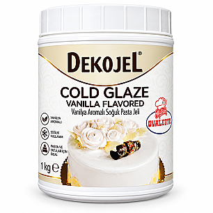 DEKOJEL VANİLYA SOĞUK PASTA JELİ 1 KG - DEKOJEL