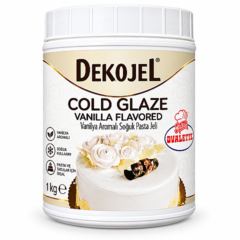 DEKOJEL VANİLYA SOĞUK PASTA JELİ 1 KG - 1