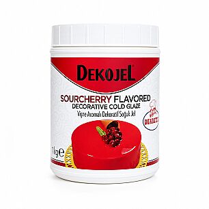 DEKOJEL VİŞNE SOĞUK PASTA JELİ 1 KG - DEKOJEL