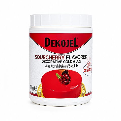 DEKOJEL VİŞNE SOĞUK PASTA JELİ 1 KG - 1