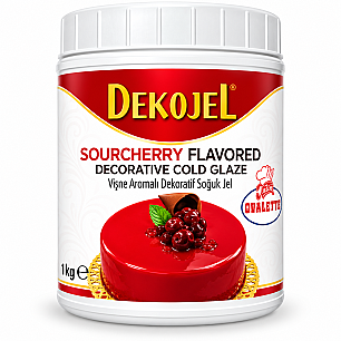 DEKOJEL VİŞNE SOĞUK PASTA JELİ 1 KG - DEKOJEL