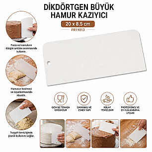 DİKDÖRTGEN BÜYÜK KAZIYICI 20*8,5 RP11013 - DİĞER