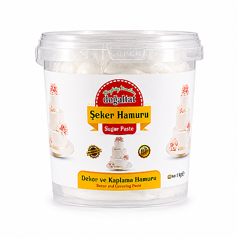 DOĞALTAT ŞEKER HAMURU BEYAZ 1 KG - 1