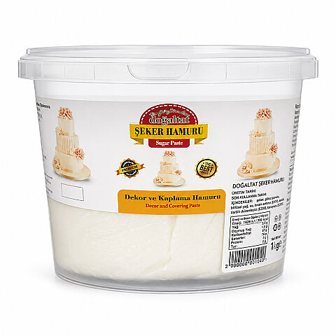 DOĞALTAT ŞEKER HAMURU BEYAZ 4 KG - 1