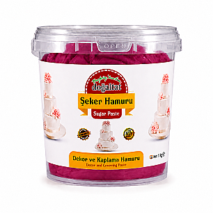 DOĞALTAT ŞEKER HAMURU FUŞYA 1 KG - 