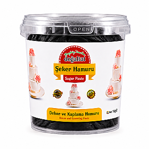 DOĞALTAT ŞEKER HAMURU SİYAH 1 KG - DOĞALTAT